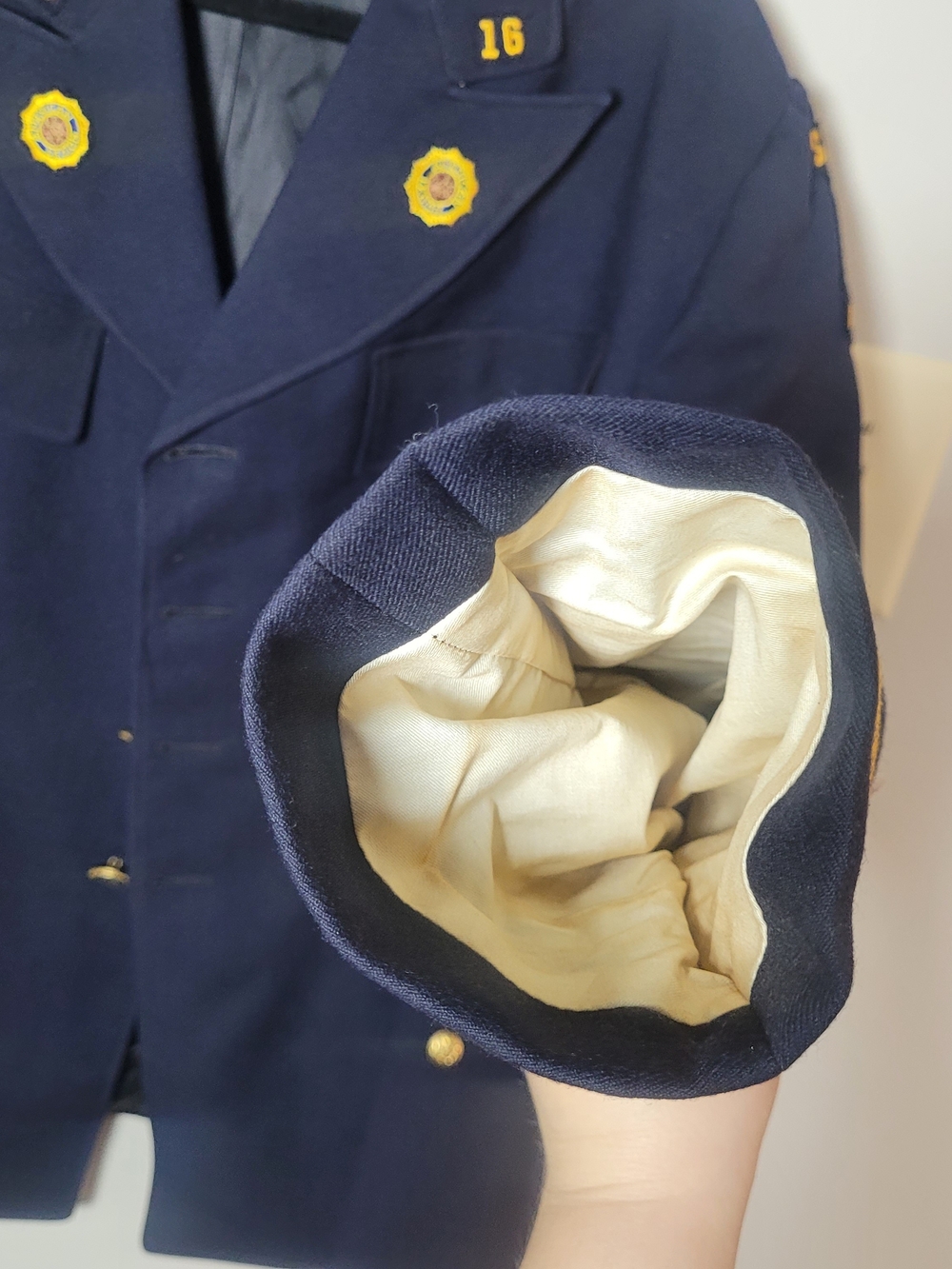 Vintage Slatington PA Fire Department Dress Uniform Coat Jacket Firefighter #16 - Picture 13 of 13
